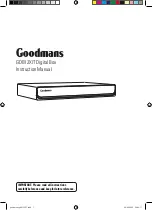 Goodmans GDB12XIT Instruction Manual preview