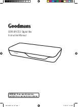 Предварительный просмотр 1 страницы Goodmans GDB18FVZS2 Instruction Manual