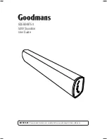 Предварительный просмотр 1 страницы Goodmans GDSB04BT50 User Manual