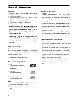 Preview for 6 page of Goodmans GDVD100R Operating Instructions Manual