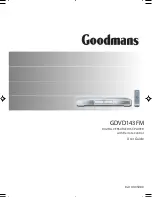 Goodmans GDVD143FM User Manual предпросмотр