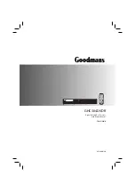 Goodmans GHC304DVDR User Manual preview