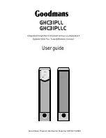 Предварительный просмотр 1 страницы Goodmans GHC31PLL User Manual