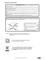 Предварительный просмотр 2 страницы Goodmans GHC57FMPRO Operating Instructions Manual