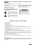 Предварительный просмотр 3 страницы Goodmans GHC57FMPRO Operating Instructions Manual