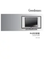 Предварительный просмотр 1 страницы Goodmans GLCD15DVD User Manual