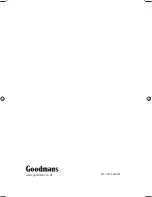 Preview for 20 page of Goodmans GMN02 User Manual