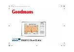 Preview for 1 page of Goodmans GNAV12 User Manual