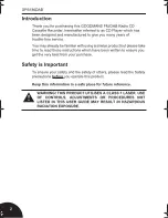 Preview for 2 page of Goodmans GPS186DAB User Manual