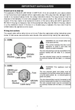 Предварительный просмотр 2 страницы Goodmans GPS223MP3 Instruction Manual