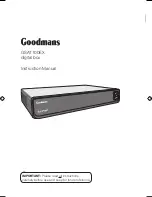 Goodmans GSAT100EX Instruction Manual preview