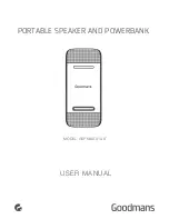 Preview for 1 page of Goodmans GSPKBAT01SLT User Manual