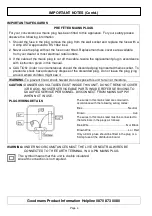 Preview for 4 page of Goodmans GSR75WDAB Instruction Manual