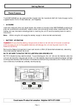 Preview for 6 page of Goodmans GSR75WDAB Instruction Manual