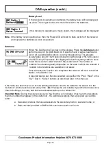 Preview for 13 page of Goodmans GSR75WDAB Instruction Manual