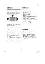 Preview for 8 page of Goodmans GTV26WLCD User Manual