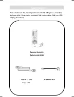 Предварительный просмотр 3 страницы Goodmans GTV27WLCD Instruction Manual