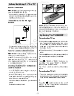 Предварительный просмотр 11 страницы Goodmans GTV30W2LCD User Manual