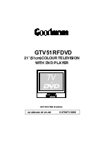 Goodmans GTV51RFDVD Instruction Manual preview