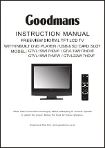 Goodmans GTVL15W17HDVF Instruction Manual preview