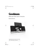 Goodmans IPHONE MICRO1468I Instruction Manual предпросмотр