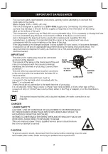 Предварительный просмотр 3 страницы Goodmans Micro 1455 Operating Instructions Manual