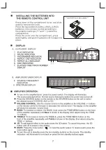 Предварительный просмотр 8 страницы Goodmans Micro 1455 Operating Instructions Manual