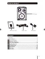 Предварительный просмотр 3 страницы Goodmans XB4CDGX User Manual