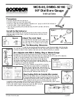 Goodson MCB-90 Instructions предпросмотр