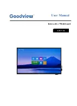 Preview for 1 page of Goodview GM55S4 User Manual