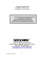 Preview for 16 page of Goodway ChipMaster Plus Operating And Maintenance Instructions Manual