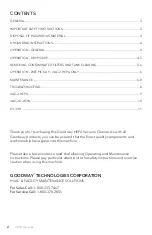 Preview for 2 page of Goodway EV-30H Operating And Maintenance Instructions Manual