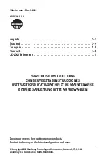 Preview for 2 page of Goodway LD 2x2 Operating & Maintenance Instructions