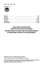 Preview for 2 page of Goodway SOOT-VAC AV-1200 Operating & Maintenance Instructions