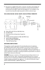 Preview for 4 page of Goodway SOOT-VAC AV-1200 Operating & Maintenance Instructions