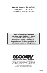 Preview for 34 page of Goodway SOOT-VAC AV-1200 Operating & Maintenance Instructions