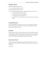 Preview for 2 page of Goodway UB1100B1 User Manual