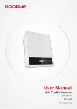 Предварительный просмотр 1 страницы Goodwe DNS Series User Manual