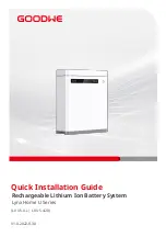 Preview for 1 page of Goodwe LX U5.4-20 Quick Installation Manual