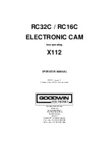 Предварительный просмотр 1 страницы GOODWIN RC16C Operator'S Manual