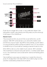 Предварительный просмотр 3 страницы GOODWOOD AUDIO THE TX UNDERFACER Manual