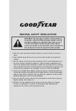 Preview for 2 page of Goodyear L820153G Instruction Manual