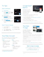 Preview for 2 page of GOOGLE FIBER ORANGE COUNTY Quick Start Manual