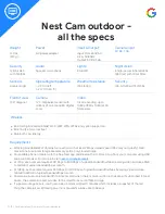 Предварительный просмотр 9 страницы Google Nest Cam IQ outdoor Pro Manual