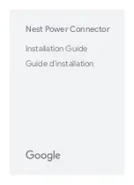 Предварительный просмотр 1 страницы Google Nest Power Connector Installation Manual