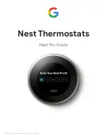 Предварительный просмотр 1 страницы Google Nest Pro Manual