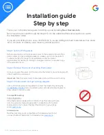 Предварительный просмотр 6 страницы Google Nest Pro Manual