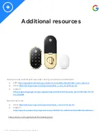 Предварительный просмотр 19 страницы Google Nest x Yale Pro Manual