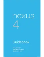 Google Nexus 4 Manual Book предпросмотр