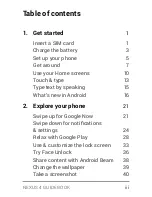 Preview for 3 page of Google Nexus 4 Manual Book